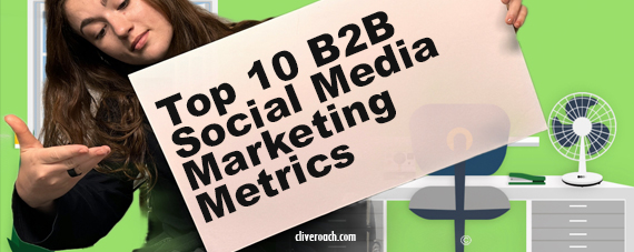 top 10 B2B social media marketing metrics